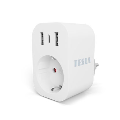 TESLA Smart Plug 3-fach USB - intelligente Steckdose