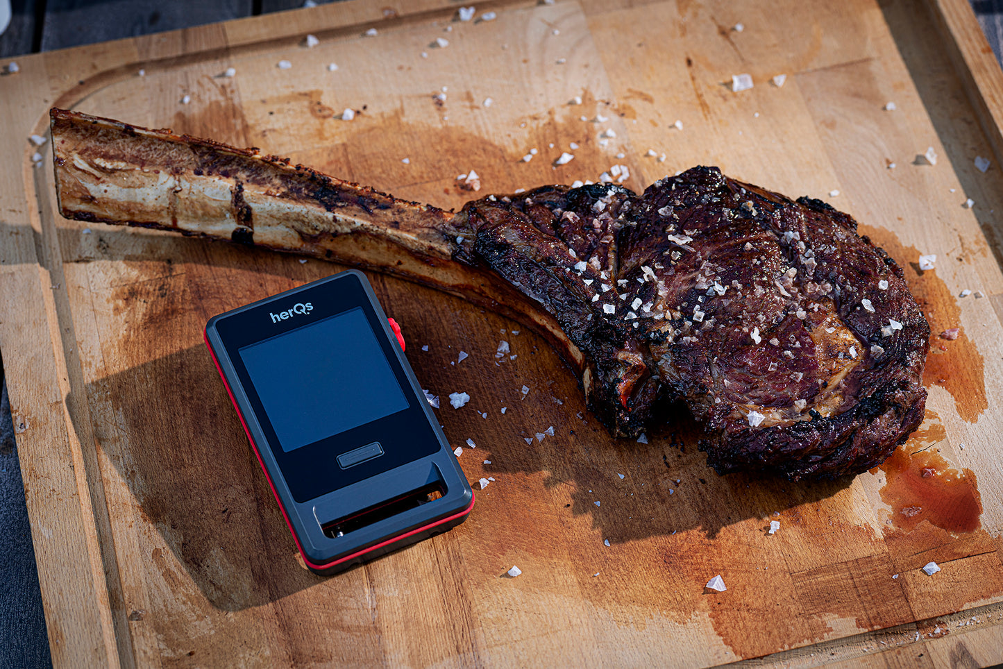 HerQs Pin Pro - das smarteste Grillthermometer