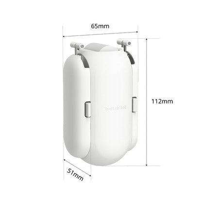 SwitchBot Curtain "U Rail 2" – Smarter Gardinenmotor für U-Schienen (Weiß)