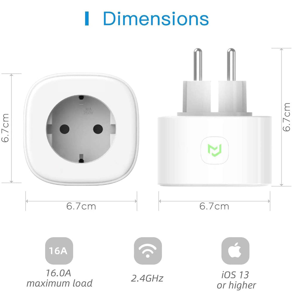 Meross Smart Wi-Fi Plug - smarter Stecker mit App-Steuerung