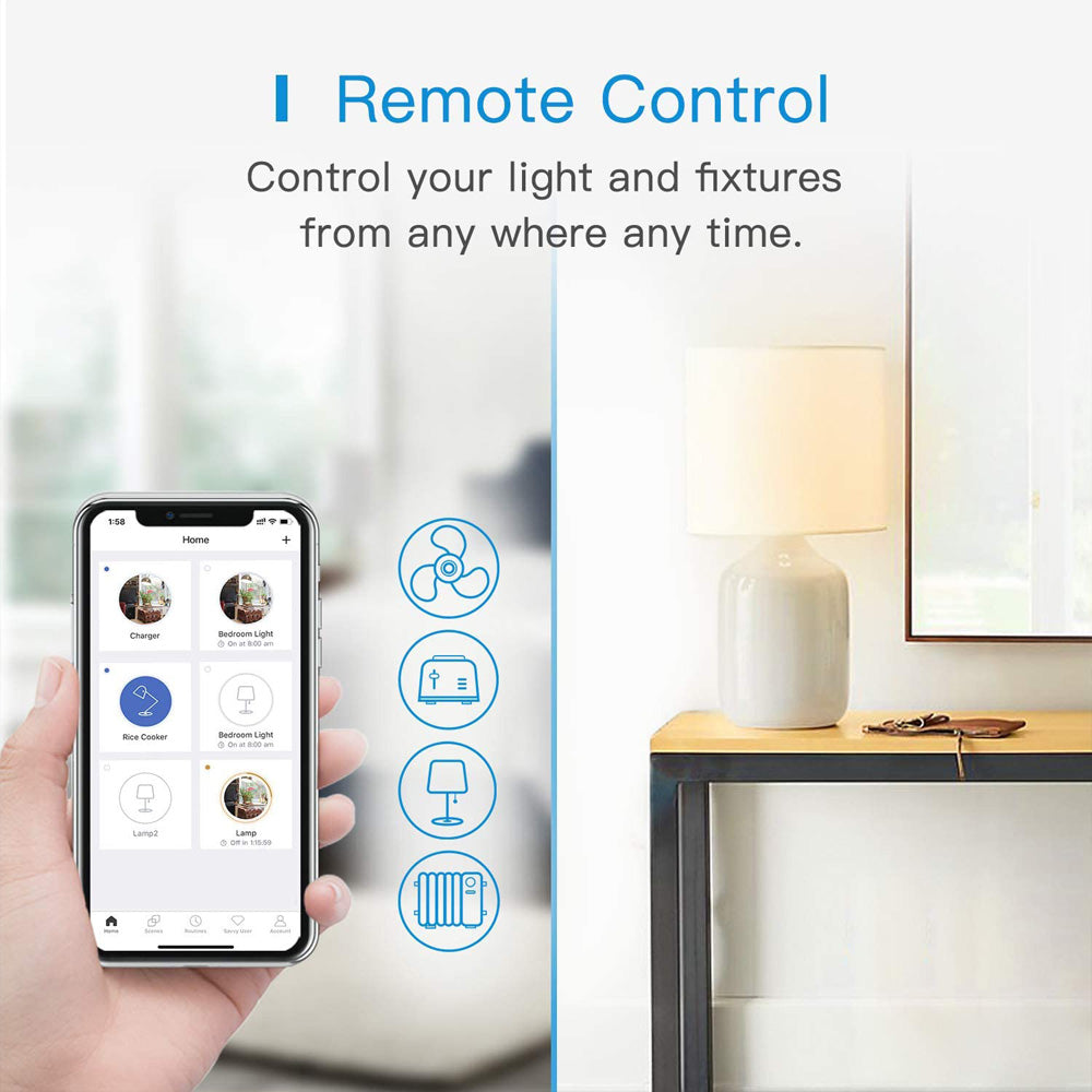 Meross Smart Wi-Fi Plug - smart plug with app control