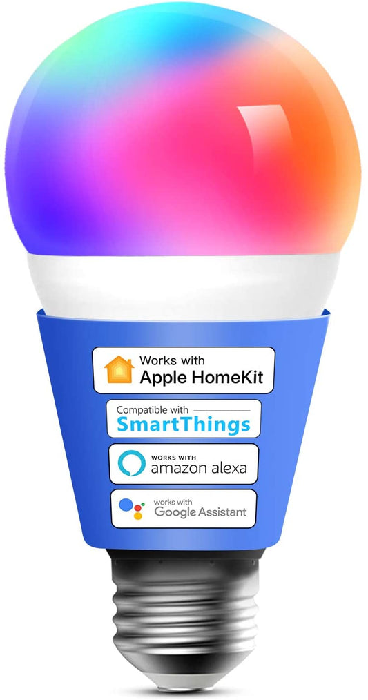 Meross Smart Wi-Fi LED Bulb (RGBW) - smart dimmable RGBW LED light bulb