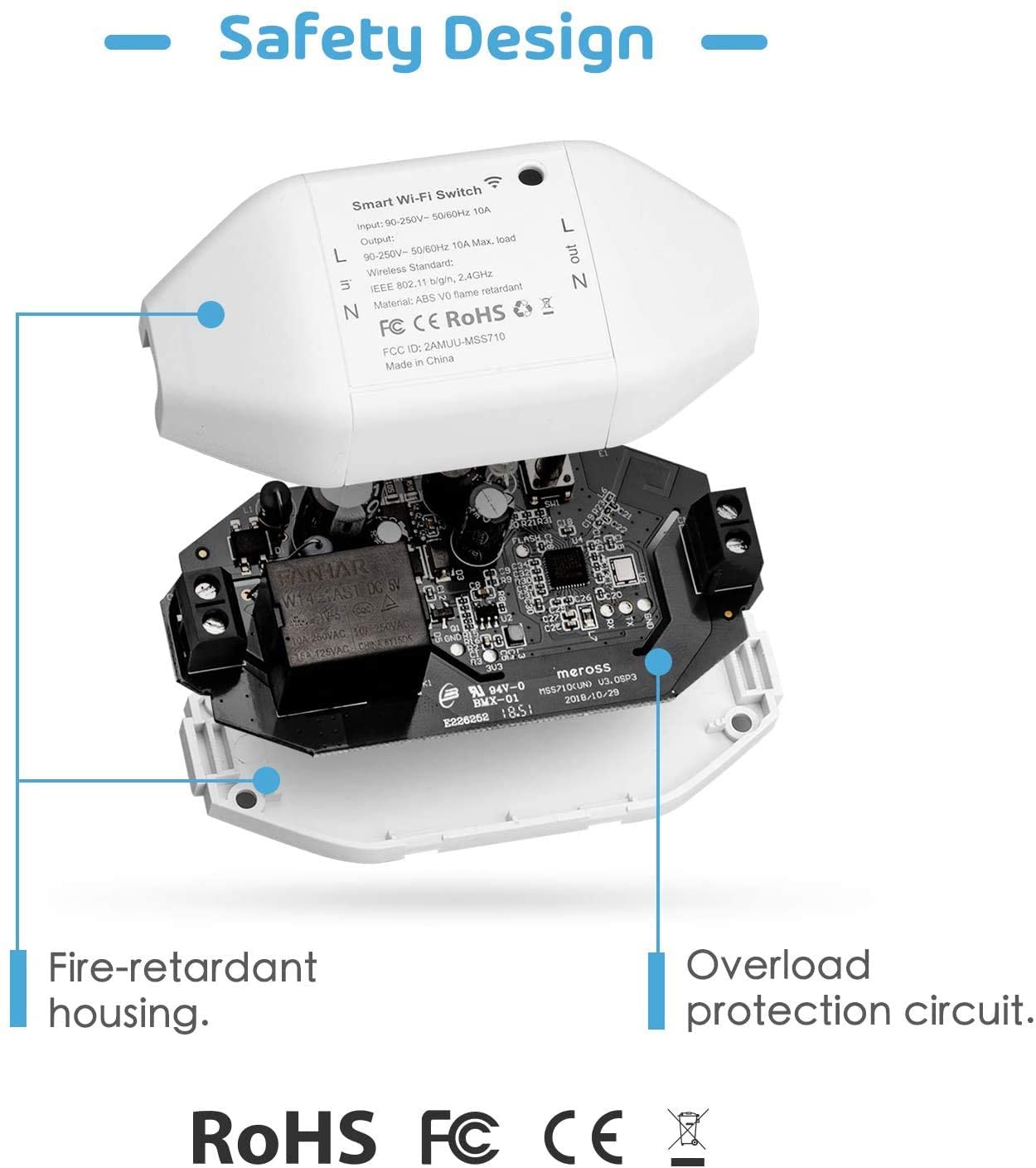 Meross Smart Wi-Fi DIY Switch - do-it-yourself smart home