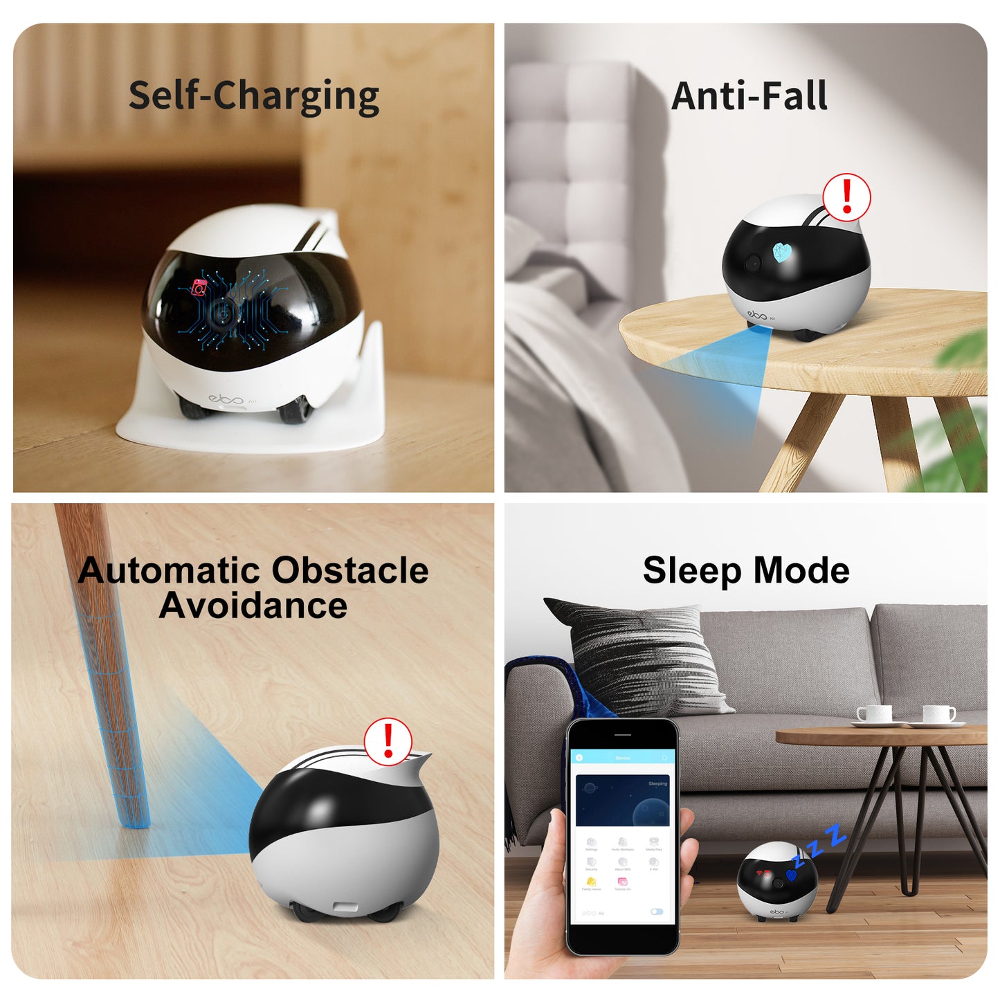 Enabot Ebo Air - interactive AI pet camera