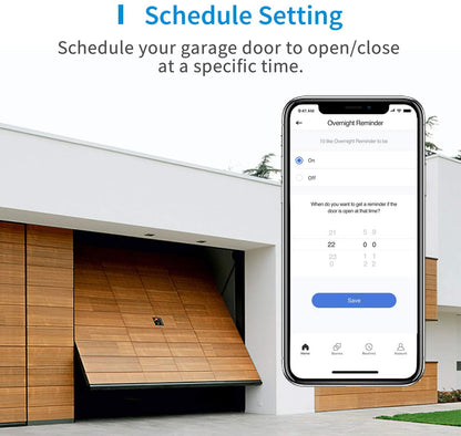 Meross Smart WiFi Garage Door Opener - smarter Garagentoröffner