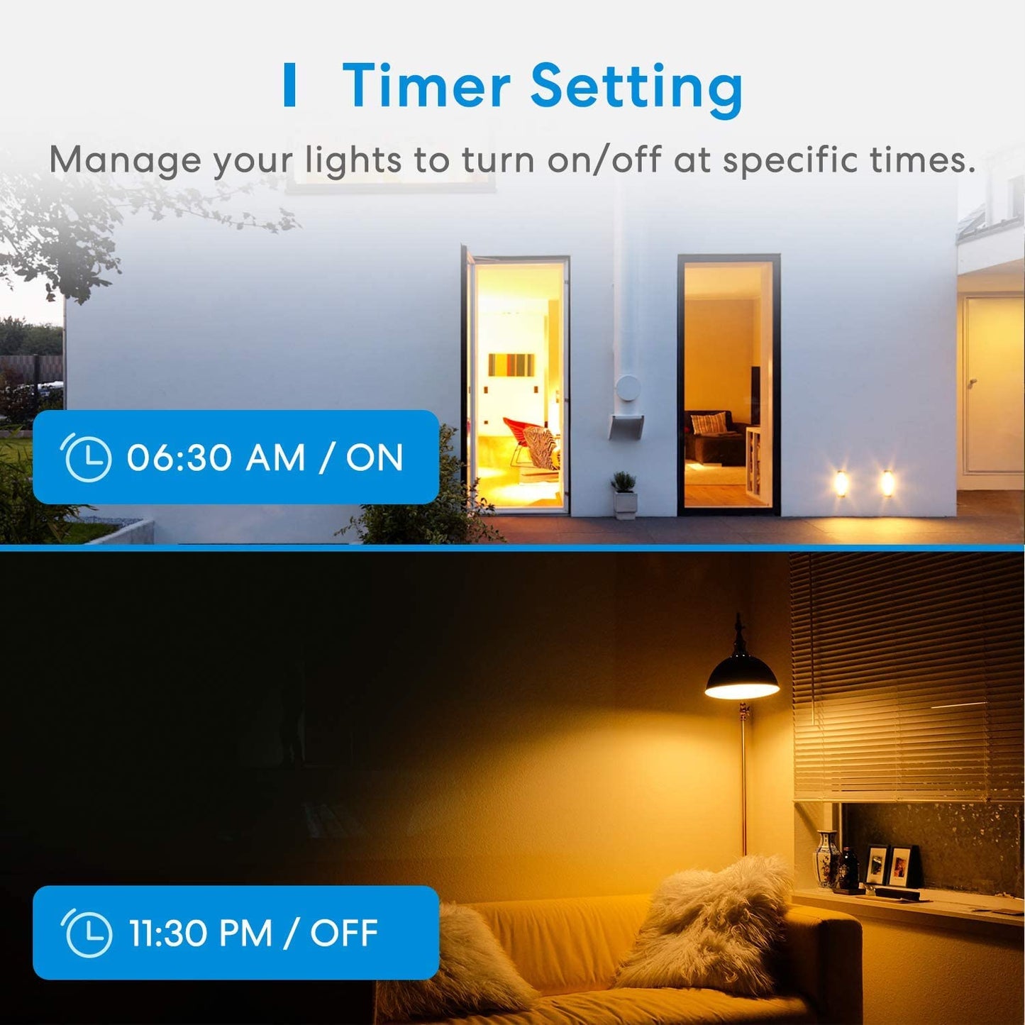 Meross Smart Wi-Fi LED Bulb (Dimmer) - smart dimmable LED light bulb