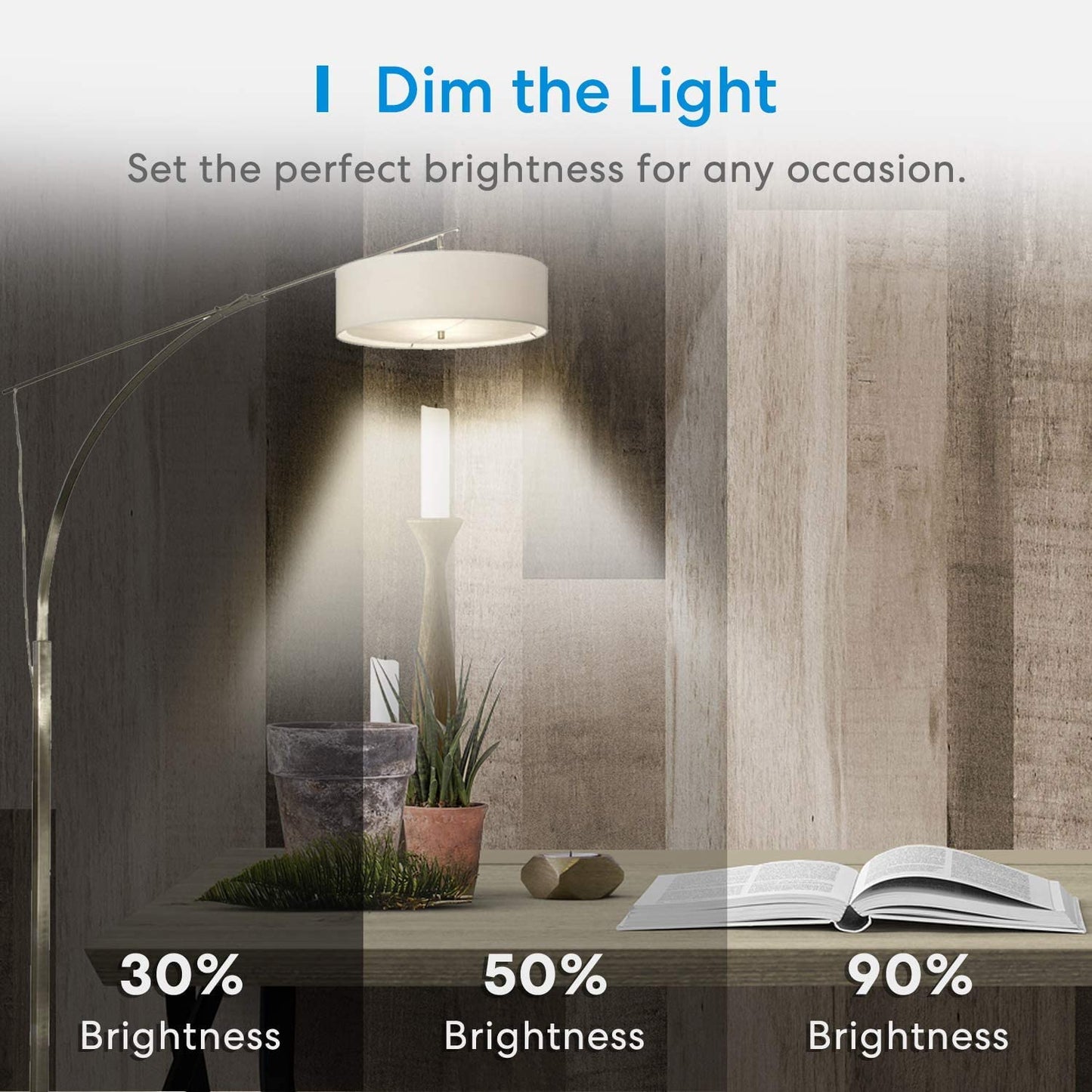 Meross Smart Wi-Fi LED Bulb (Dimmer) - smart dimmable LED light bulb