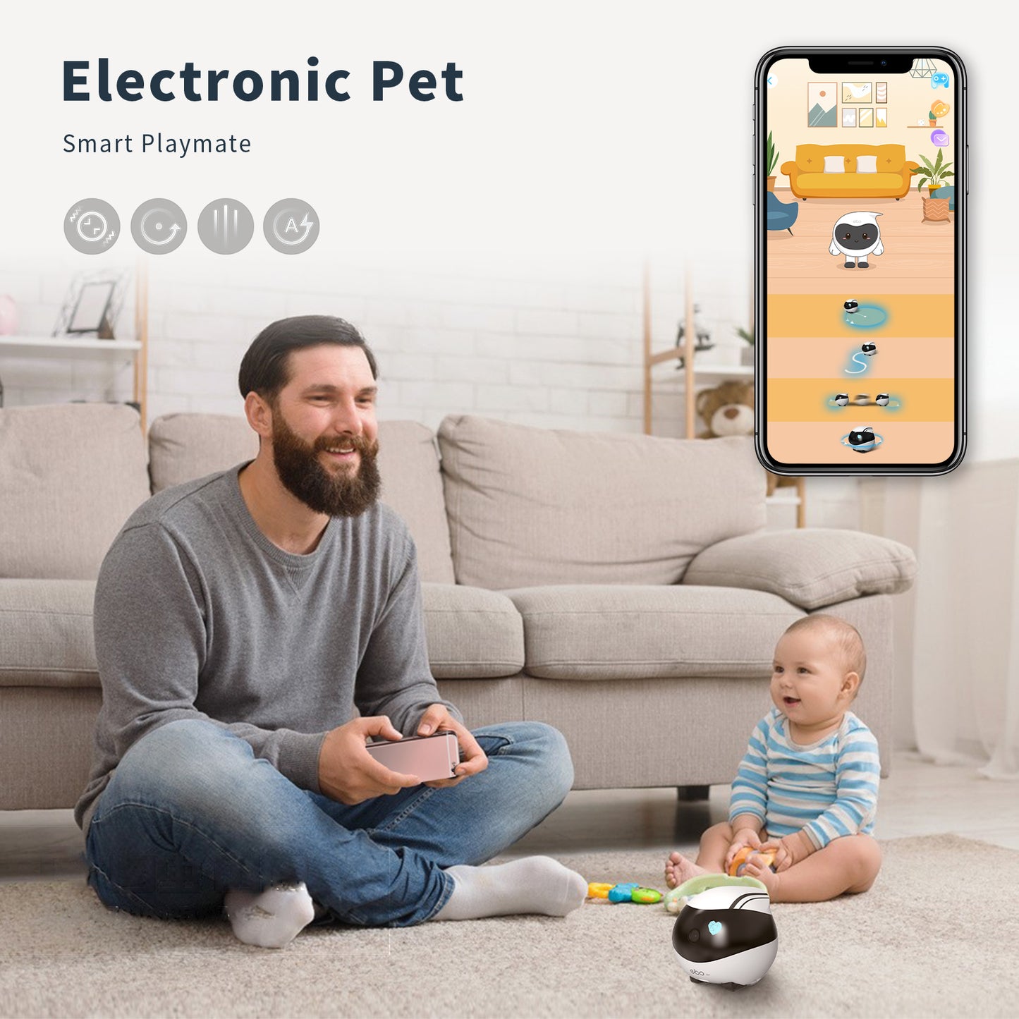 Enabot Ebo Air - interactive AI pet camera