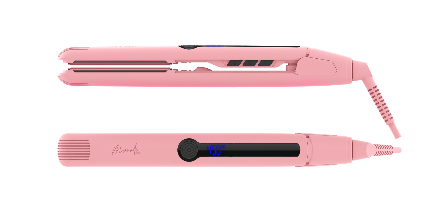 Mermade Hair Straightener 28mm - straightening iron