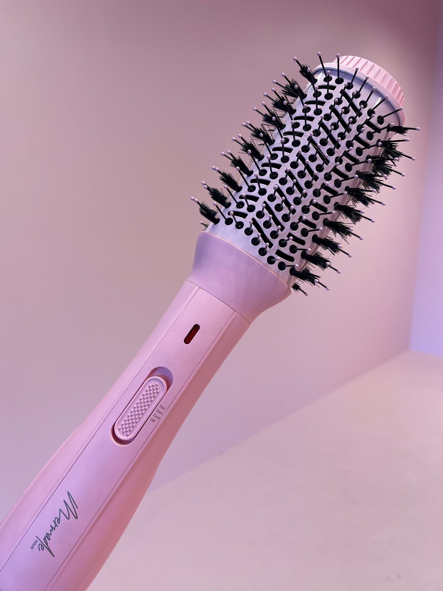 Mermade Hair Blow Dry Brush Pink - blow dryer brush