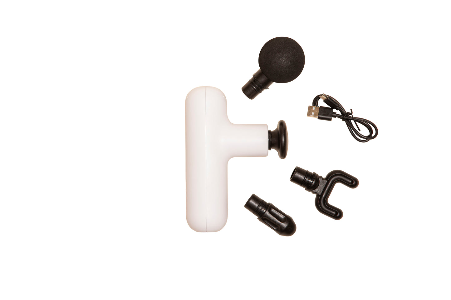 LOLA Massage Gun - Cotton White