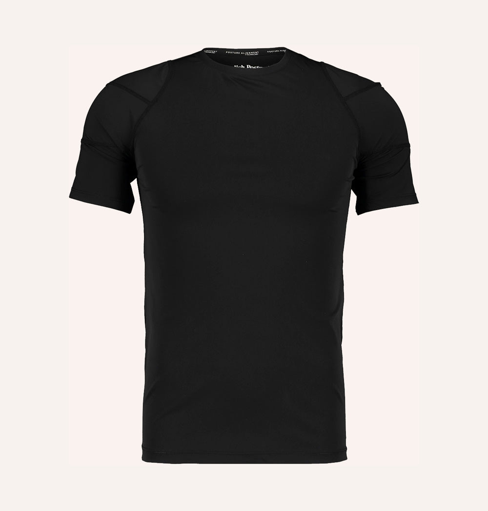 REMINDER POSTURE T-SHIRT MAN - reminds you of an upright posture