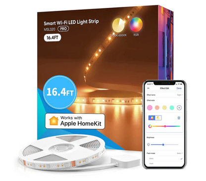 Meross Smart WiFi LED Strip RGBW (5 Meter) - smarte LED RGBW Leiste