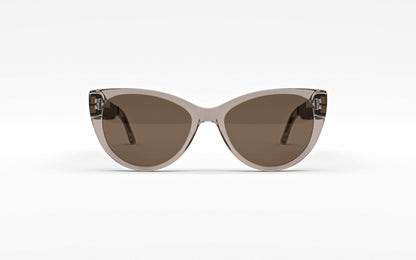 FAUNA Fabula Crystal Brown – Damen Audio-Sonnenbrille