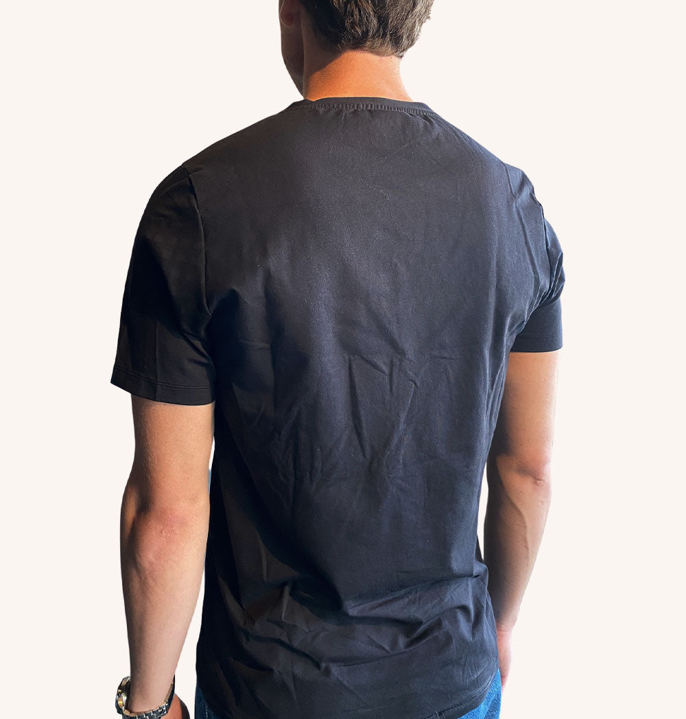 ALIGNMENT POSTURE T-SHIRT COTTON MAN - supports an upright posture