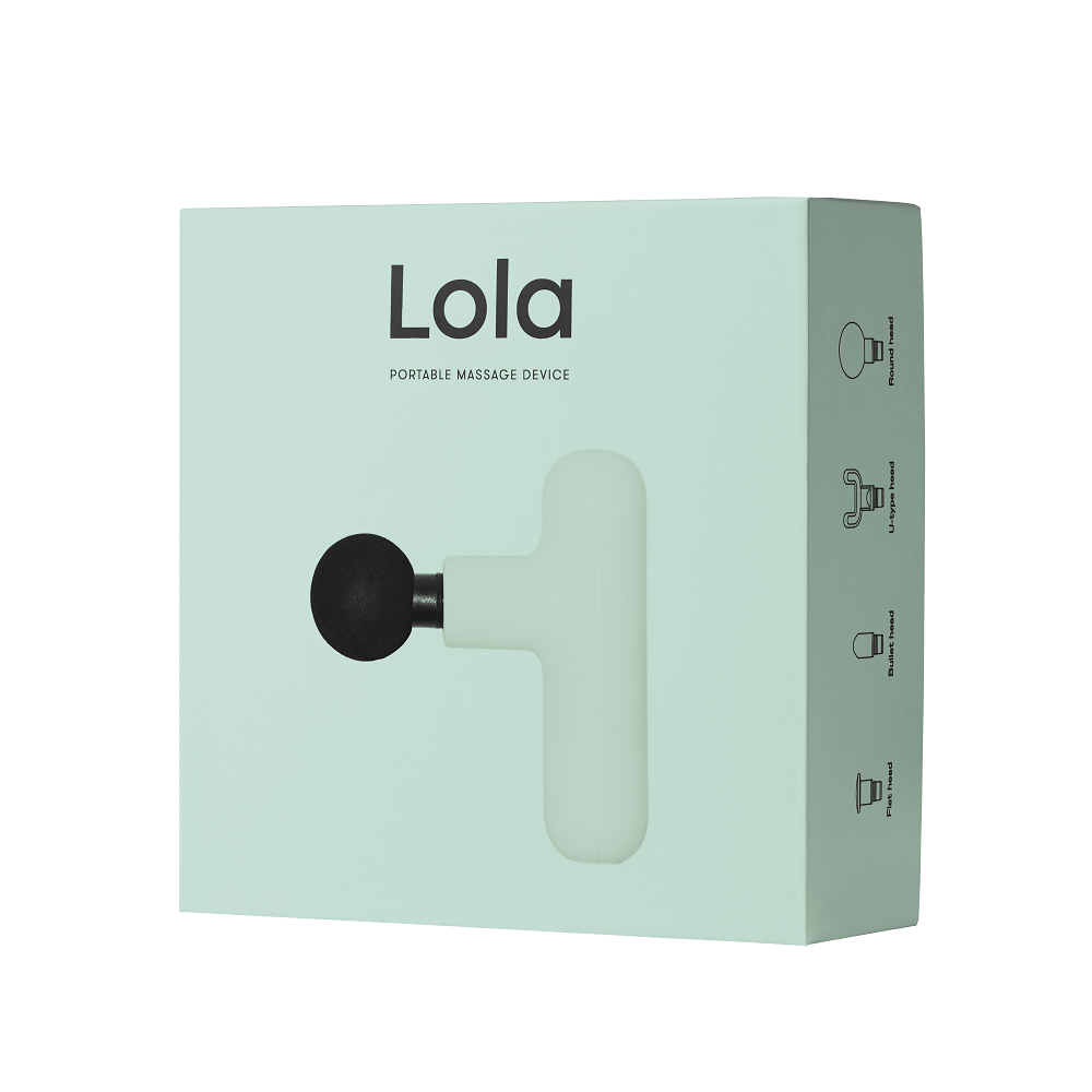 LOLA Massage Gun - Mint Green