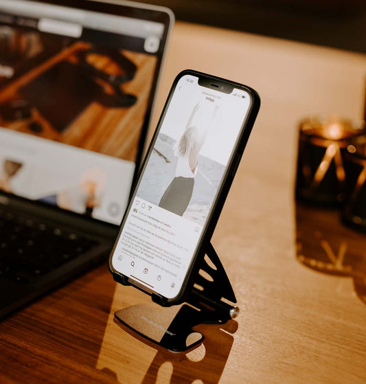 ERGONOMIC MOBILE STAND - ergonomic smartphone holder